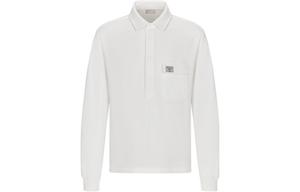 Ежеквартальные новинки Рубашка поло мужская белая Dior, белый