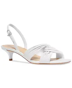 MICHAEL Женские босоножки Alessia на низком каблуке Michael Kors, белый
