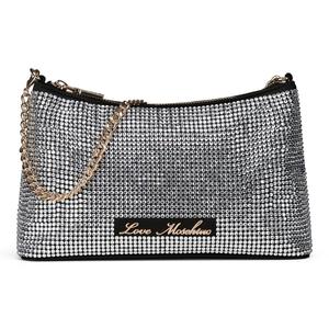 Сумка через плечо Love Moschino, Silver