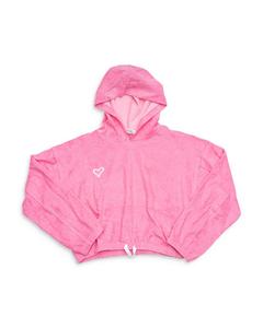 Толстовка с капюшоном Terry для девочек - Little Kid, Big Kid Shade Critters, розовый