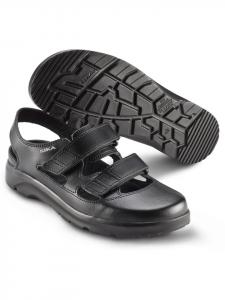 Сандалии Optimaxandale черного цвета Sika