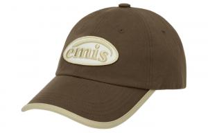 Emis Хлопковая бейсболка унисекс коричневая, Brown