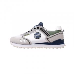 Кроссовки COLMAR Lifestyle Shoes Men Low-top Grey/White/Blue/Green, голубой