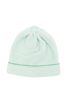 Вязаная шапка из хлопка Little Bear, зеленый