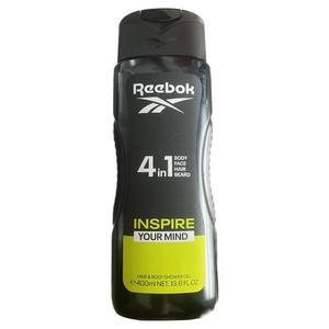 Бодрящий гель для душа, 400 мл Reebok, Inspire Your Mind 4in1