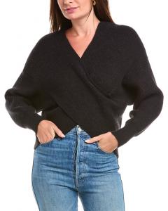 Свитер-халат Rain + Rose Crossover Rain + Rose, черный