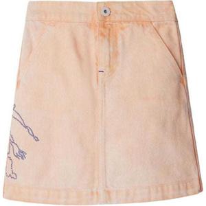 Burberry SS24 Moderate Skirt Kids' Peach Orange