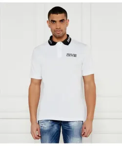 Футболка поло Regular fit Versace Jeans Couture, белый