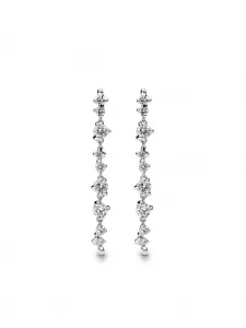 Серьги Artic Large Maria Black, серебристый