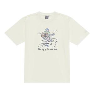 Футболка New Balance x PK Guitar Graphic T-Shirt 'Ivory', белый