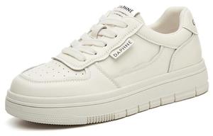 Стильные женские кеды для скейтбординга с низким верхом бежевого цвета Daphne