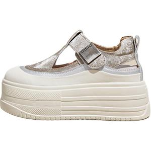 QINGZHUHU Женские низкие кеды абрикосовые, цвет Apricot