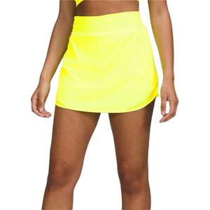 Повседневная короткая юбка женская Lululemon, желтый/hiye