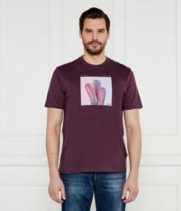 Футболка te_mextour Regular fit Boss Orange, фиолетовый