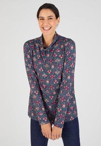 Топ Damart CHAUDE COL BOULE , Navy Vegetal/Blue