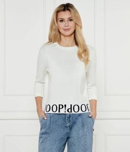 Свитер Joop! Kassa Regular Fit, белый / черный