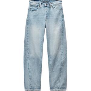 Женские джинсы Float из коллекции весна-лето 2026 Alexander Wang, vintage белый синий