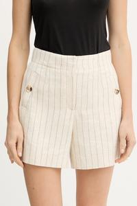 Шорты из льняной смеси Morgan, бежевый