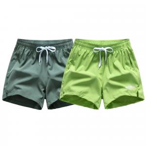 Повседневные шорты Unisex Thin HUANQIU, 2 pack (army зеленый+neon зеленый)