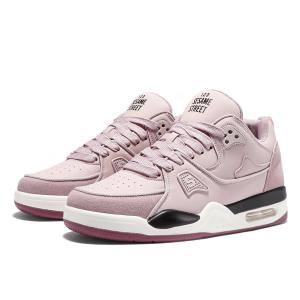 Microfiber Leather Slip Resistant, Abrasion Resistant, Breathable, Impact Resistant, Rebound Mid top SESAME STREET, frosted розовый