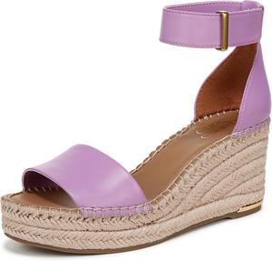 Женские сандалии на танкетке Franco Sarto Clemens из рафии, фиолетовый