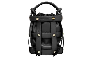 Ferragamo CAGE кожаная ведерка из коровьей кожи, кроссбоди, сумка через плечо Regular Women's Black