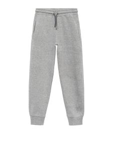 Зауженные брюки MANGO KIDS, серый