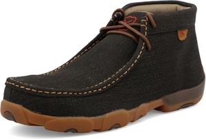 Ботинки Twisted X для мужчин Work Steel Toe Chukka Driving Moc, Charcoal