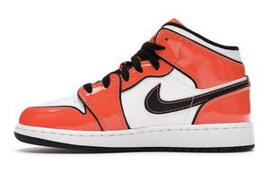 Кроссовки Jordan 1 Mid Turf Orange GS