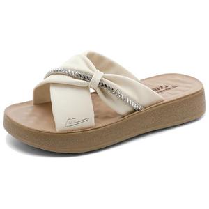 Сандалии-слайдеры женские, устойчивые к истиранию и скольжению WARRIOR, Beige