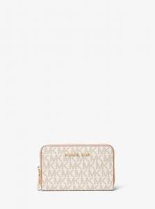 Маленький кошелек с логотипом Michael Kors, ванильный/нежно-розовый