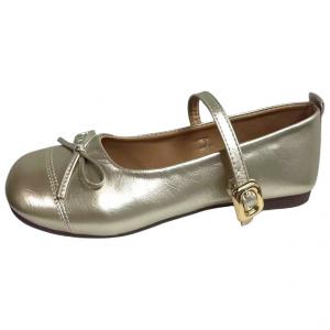 WUJI Туфли Мэри Джейн на массивном каблуке женские шампань, цвет Champagne