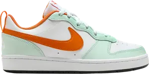 Кроссовки Court Borough Low 2 GS 'Mint Foam Safety Orange', белый
