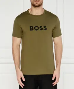 Футболка rn Regular fit Boss Bodywear, зеленый