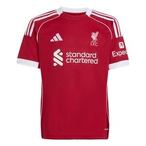 Футболка Aeroready Liverpool FC 25/26 домашняя детская Adidas, красный