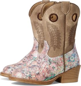 Ботинки Roper Kids  Willow Glitter, Multi Brown Floral Glitter Vamp