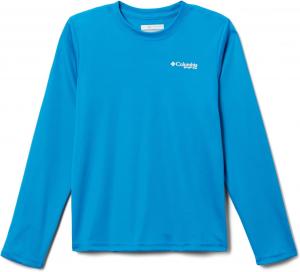 Футболка Columbia Boys Y Terminal Tackle PFG Drag Time Ls, Pool/Drag Time Marlin