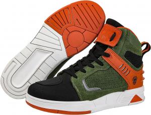 Мотоциклетные кожаные ботинки Bofucn, уличная обувь для езды, противоскользящие ботинки с боковой молнией для мужчин и женщин, черный/зеленый