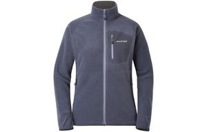 Женская одежда из флиса MONTBELL, темно-серый