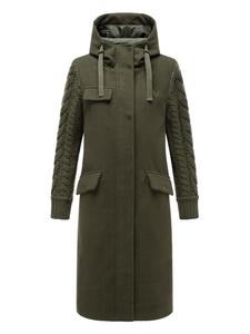 Пальто Navahoo Knit Babe 14, цвет dark olive