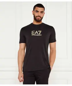 Футболка Slim fit Ea7, черный