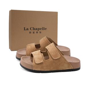 La Chapelle Женские слайдеры Brown с устойчивостью к истиранию