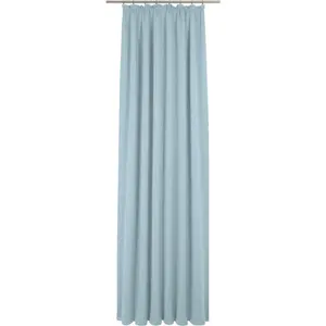 Штора Newbury с присборенной лентой, 1 шт. Wirth, светло-голубой