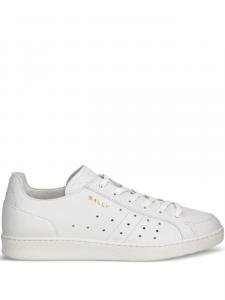 Кроссовки из перфорированной кожи Bally, белый