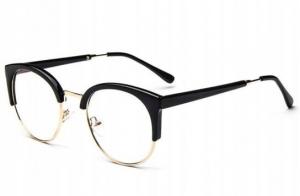 Очки «кошачий глаз» в полуоправе унисекс, inna