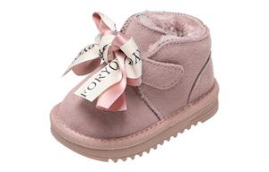 MAIBUXIONG Нескользящие термо детские ботинки black kids