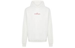 Худи с вышитым логотипом Maison Margiela, белый