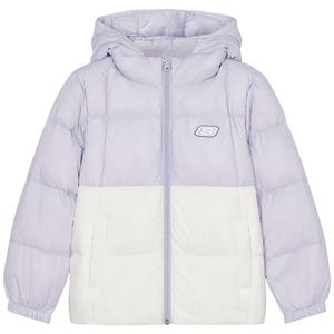 Куртка пуховая лёгкая снежно-голубая для подростков Skechers