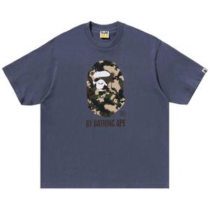 Футболка BAPE Map Camo By Bathing Ape Relaxed Fit Tee, Charcoal