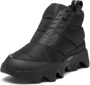 Женские водонепроницаемые сапоги SOREL Kinetic Impact с молнией и утеплителем, черный